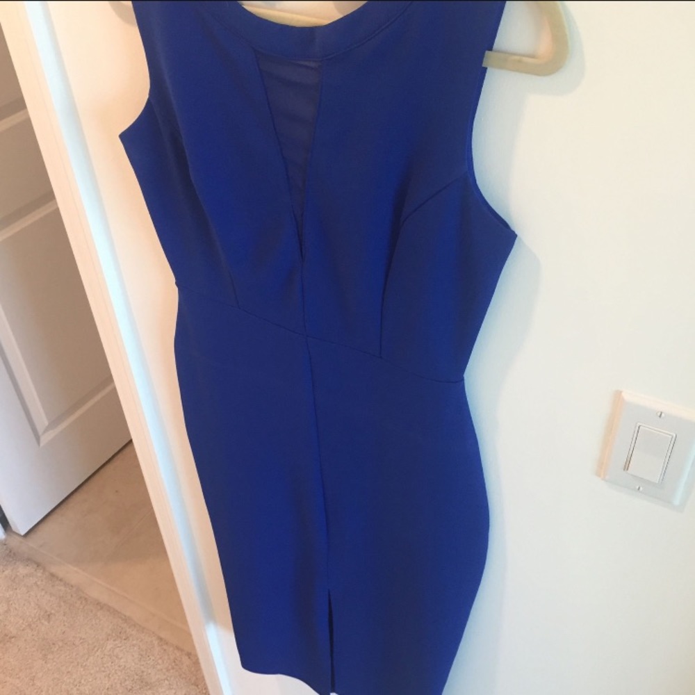 Blue dress